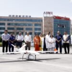 Drone reached Chamba carrying blood pressure and diabetes medicines, covered the distance in half an hour