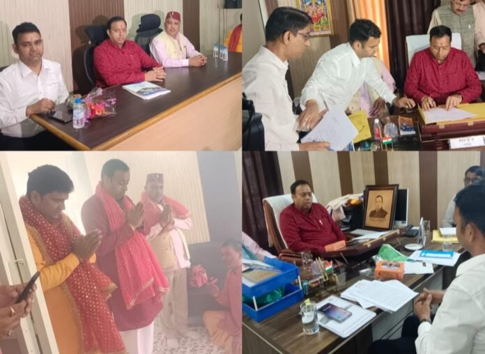 नव‌नियुक्त बीकेटीसी अध्यक्ष हेमंत द्विवेदी तथा उपाध्यक्ष विजय कपरवाण ने किया कार्यभार ग्रहण