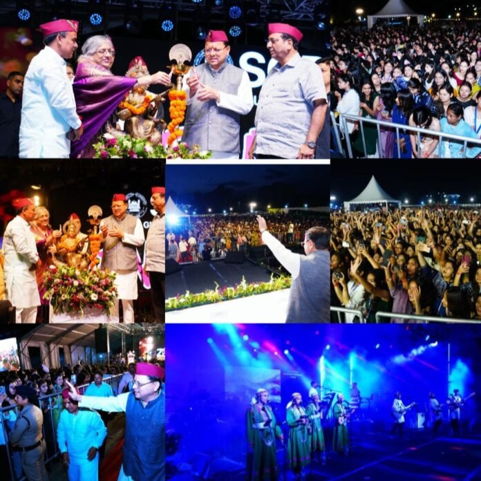 जेनिथ फेस्ट 2025 दूसरा दिनश्री गुरु राम राय विश्वविद्यालय में पाॅडवाज़ने बहाई उत्तराखण्डी लोक संस्कृति की बयार