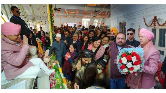 श्रीमहंत देवेन्द्र दास जी महाराज का प्रकटोत्सव सादगी और श्रद्धाभाव से मनाया गया