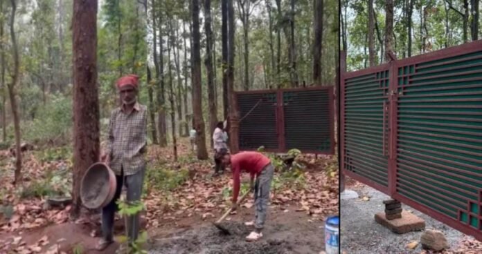 खलंगा के हरे-भरे जंगलों पर भू-माफिया की नजर 40 बीघा जमीन पर लगा दिया गया गेट MDDA ने लिया संज्ञान किया प्रेस नोट जारी
