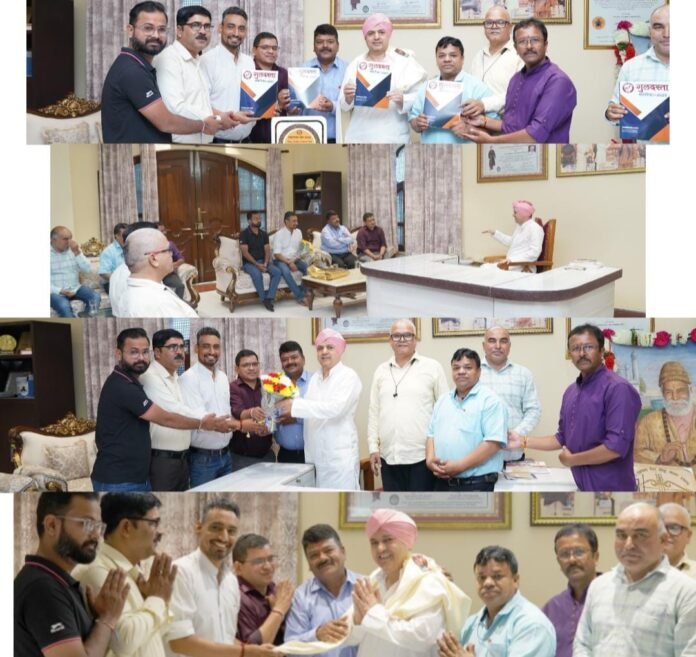 उत्तरांचल प्रेस क्लब प्रतिनिधिमण्डल नेश्री दरबार साहिब में टेका मत्था