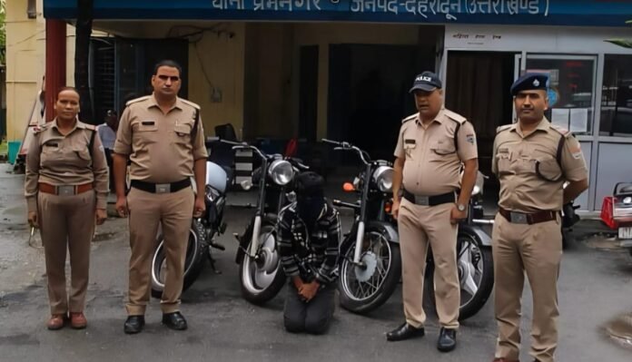 दून पुलिस ने किया नाबालिक वाहन चोर गैंग का खुलासा