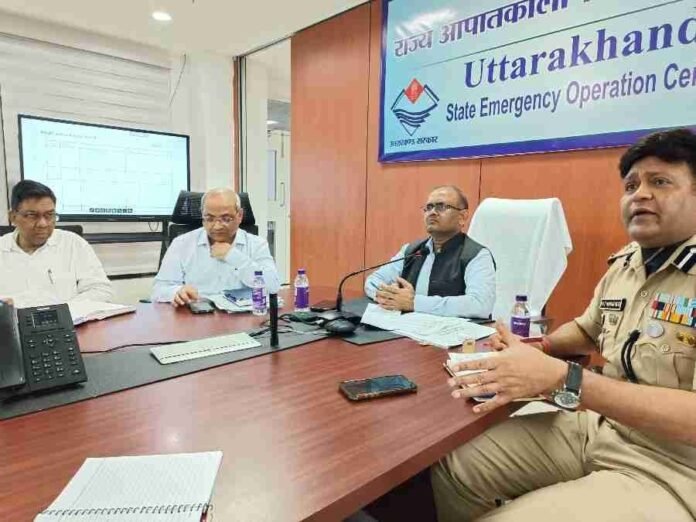 राज्य के कई जनपदों में भारी बारिश की संभावना, सचिव आपदा प्रबंधन ने सभी तैयारियां पूर्ण रखने दिए निर्देश