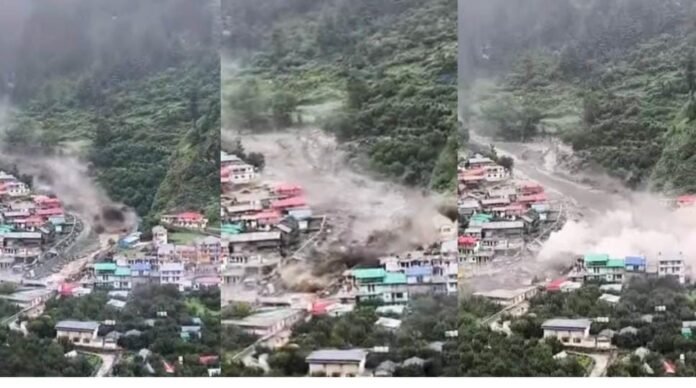 उत्तरकाशी में भारी तबाही 20 से 25 होम स्टे तबाह _देखे वीडियो