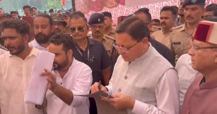 उत्तराखंड के मुख्यमंत्री का छात्रों के आंदोलन पर भावपूर्ण संदेश