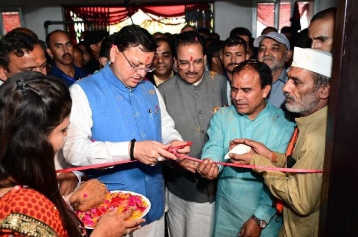 मुख्यमंत्री ने किया उत्तराखंड के पहले साथी केंद्र का शुभारम्भ