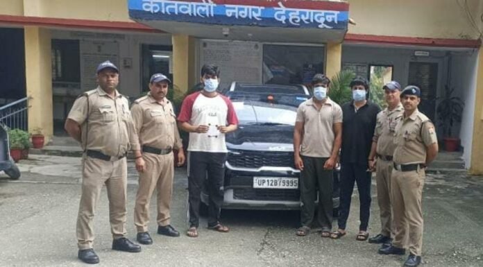 कोतवाली क्षेत्र में हुई फायरिंग की घटना का दून पुलिस ने किया खुलासा, घटना में शामिल 3 अभियुक्त गिरफ्तार