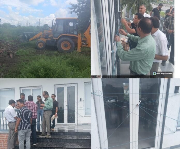 सीएम धामी के निर्देश पर एमडीडीए की बड़ी कार्रवाई, अवैध प्लॉटिंग और निर्माण पर चला बुलडोज़र