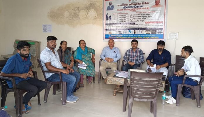 कृत्रिम अंग वितरण हेतु पहले दिन 120 वृद्धजनों का चयन।