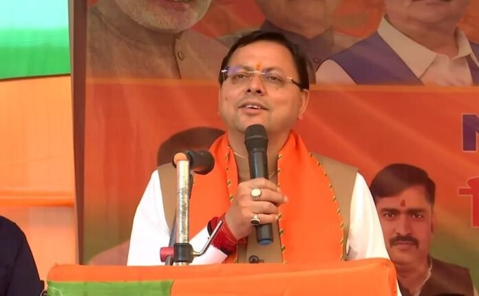 बिहार में सीएम धामी का तूफानी प्रचार, डबल इंजन सरकार के बताए फायदे