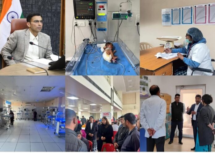 आधुनिक सुविधाओं से सुसज्जित एसएनसीयू बना नवजातों के लिए संजीवनी