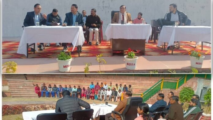 सिटी फॉरेस्ट पार्क को सुरक्षित, सुव्यवस्थित और पर्यावरण-अनुकूल बनाने की दिशा में एमडीडीए का बड़ा कदम; उपाध्यक्ष बंशीधर तिवारी की अध्यक्षता में लिए गए अहम फैसले