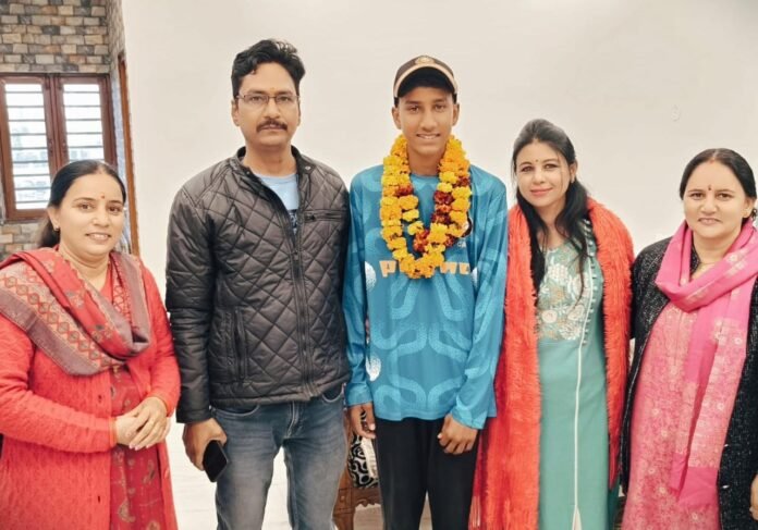 देहरादून के पार्थ परमार का उत्तराखंड अंडर-14 टीम में चयन, घर-परिवार में खुशी की लहर