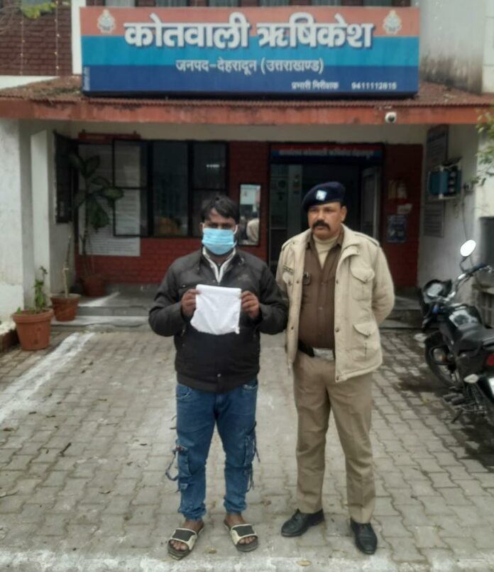 एसएसपी दून के नेतृत्व में नशा तस्करों पर दून पुलिस का एक और प्रहार