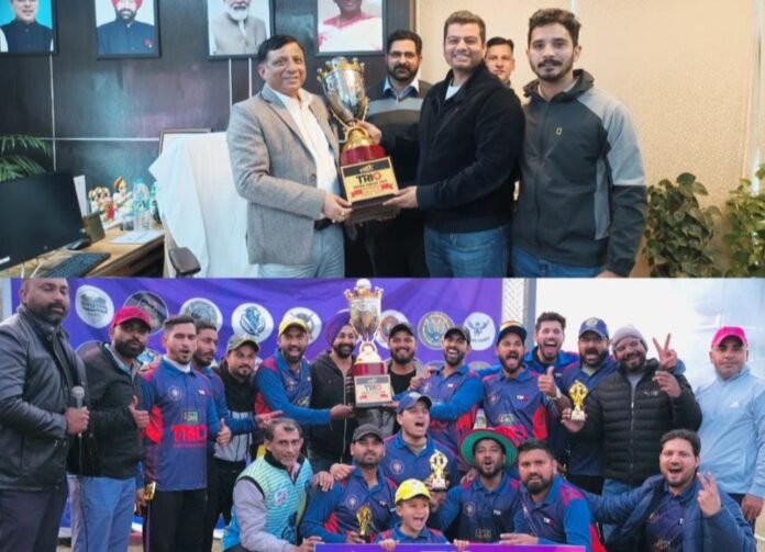 दीपक तोमर की धमाकेदार बल्लेबाजी से पावर पैंथर्स बनी ट्रियो कप 2026 की चैंपियन