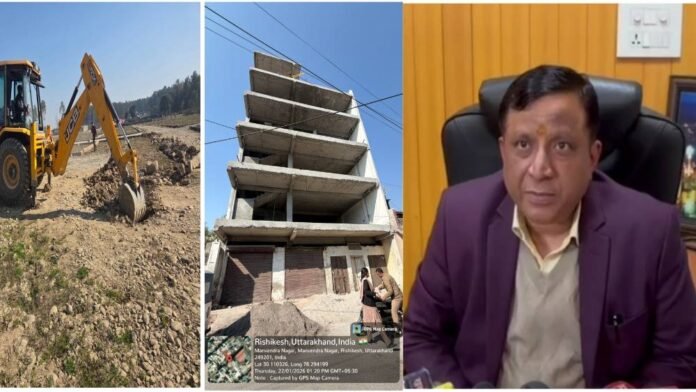 नक्शा नहीं, नियम नहीं… तो बख़्शा नहीं! एमडीडीए उपाध्यक्ष बंशीधर तिवारी के नेतृत्व में एमडीडीए का ज़ीरो टॉलरेंस एक्शन जारी