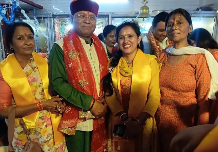 श्री नीलकंठ मंदिर ख़ुड्डबुडा मंदिर समिति द्वारा माननीय विधायक एवं कैबिनेट मंत्री खजान दास जी द्वारा मंदिर के सौंदर्य करण का कार्य कराए जाने के उपलक्ष में उद्घाटन समारोह का भव्य आयोजन