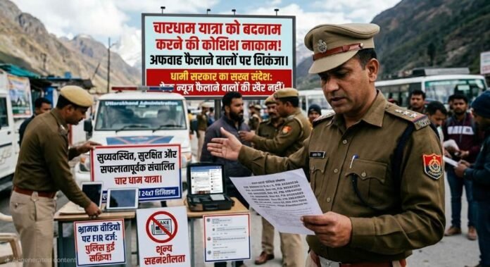 चारधाम यात्रा से खिलवाड़ पर सख्त कार्रवाई, भ्रामक वीडियो पर FIR दर्ज