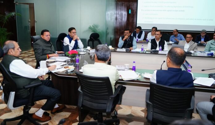 मुख्यमंत्री ने की राज्य की महत्त्वपूर्ण अवसंरचनात्मक परियोजनाओं की प्रगति की समीक्षा