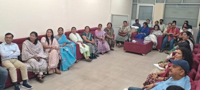 मातृ शक्ति के नेतृत्व में भाजपा परिवार ने सुनी पीएम के मन की बात