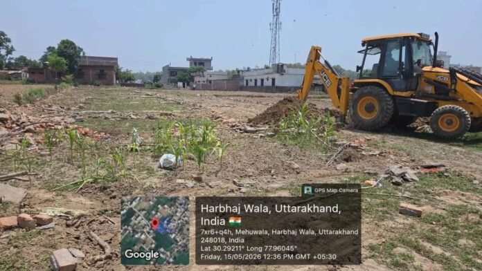 अवैध प्लॉटिंग पर एमडीडीए की सख्त कार्रवाई, तीन बीघा में विकसित की जा रही प्लॉटिंग ध्वस्त