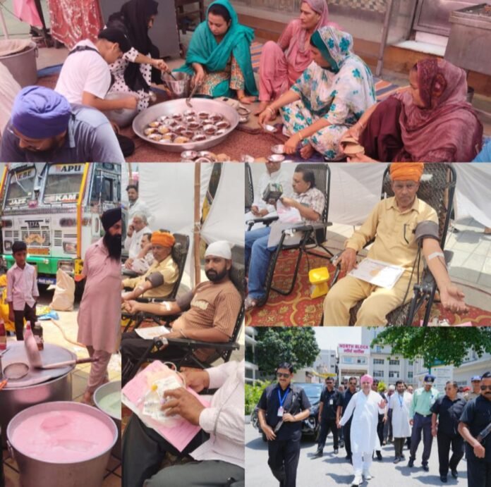 परमपूज्य ब्रह्मलीन श्रीमहंत इन्दिरेश चरण दास जी महाराज के महानिर्वाण दिवस पर किया गुरु का सिमरन