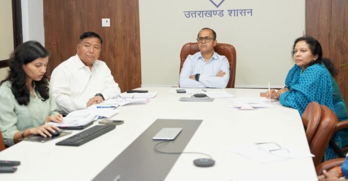 मुख्यमंत्री ने विभिन्न विकास योजनाओं एवं निर्माण कार्यों के लिए प्रदान की ₹ 105 करोड़ की वित्तीय स्वीकृति