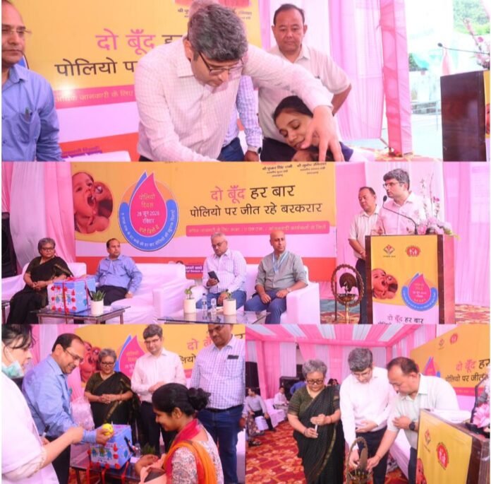 दो बूंद जिंदगी की- हर बच्चे की सुरक्षा का संकल्प, उत्तराखण्ड में पल्स पोलियो अभियान का आगाज़”
