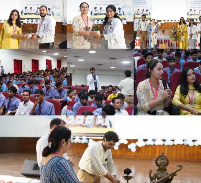 एसजीआरआरयू में छात्रों के समग्र स्वास्थ्य विकास को लेकर प्रेरणादायी कार्यक्रम