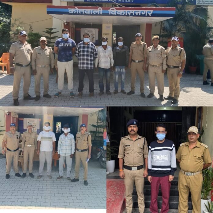 वारंटियो के विरूद्ध दून पुलिस की ताबड़तोड़ कार्यवाही