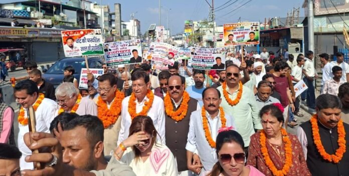 भाजपा सरकार की जनविरोधी नीतियों के खिलाफ कांग्रेस की उत्तराखण्ड न्याय यात्रा को मिल रहा जनता का समर्थनः राजीव महर्षि